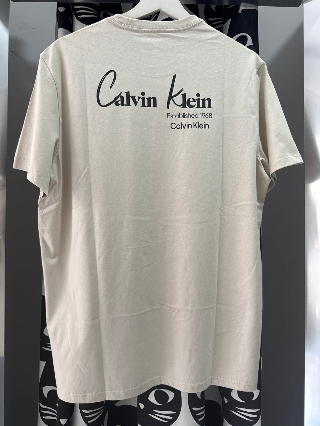 Calvin Klein Oversize T-Shirt – Beige Premium Edition