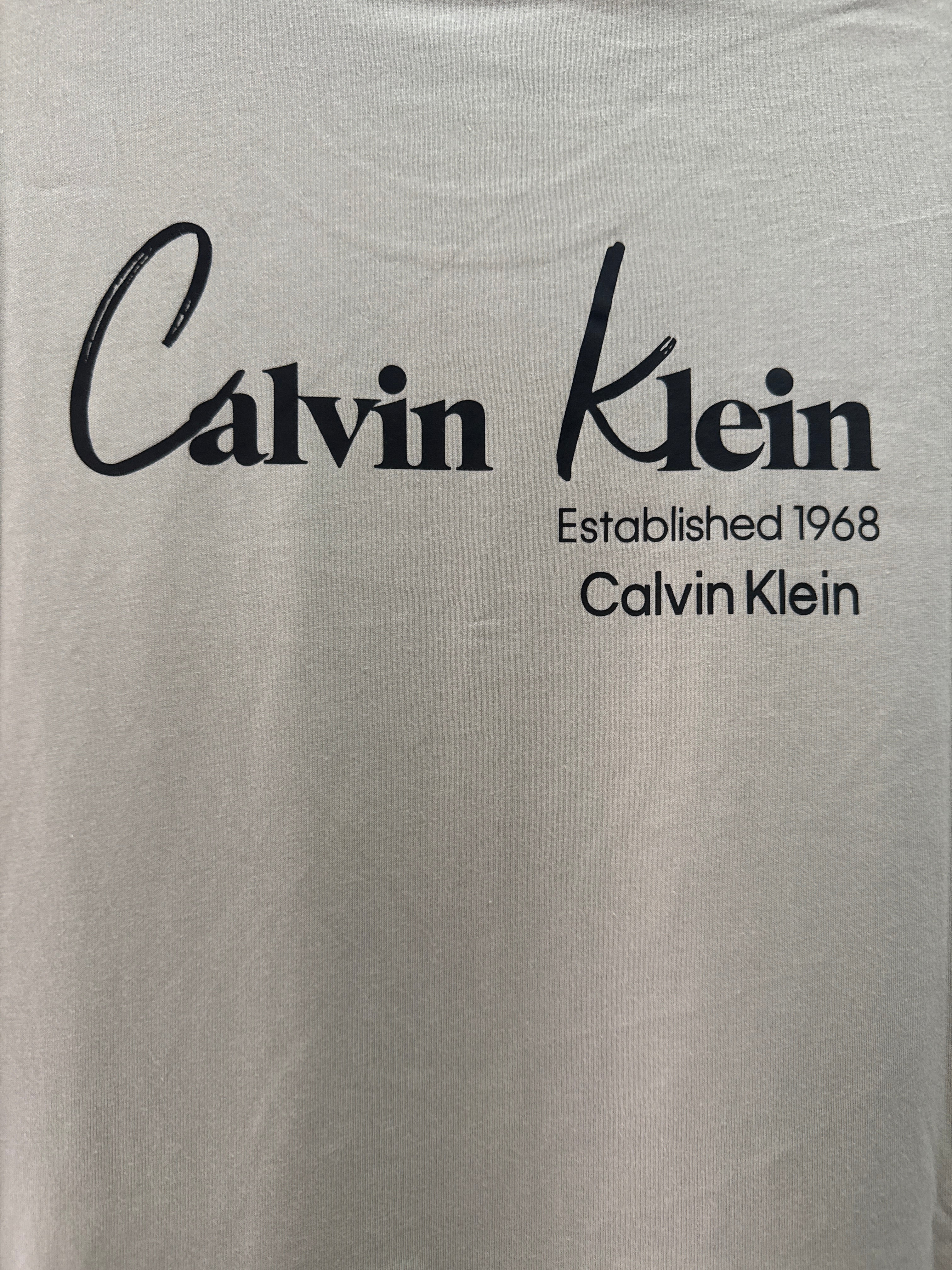 Calvin Klein Oversize T-Shirt – Beige Premium Edition