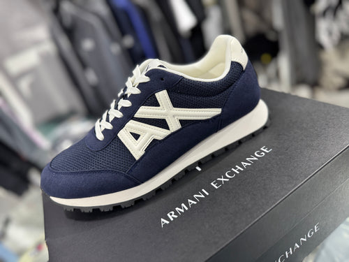 Sneakers Armani Exchange Uomo Blu – Collezione SS25 Spedizione Gratuita