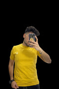 T-Shirt Uomo Senape Slim Fit Timberland Logo