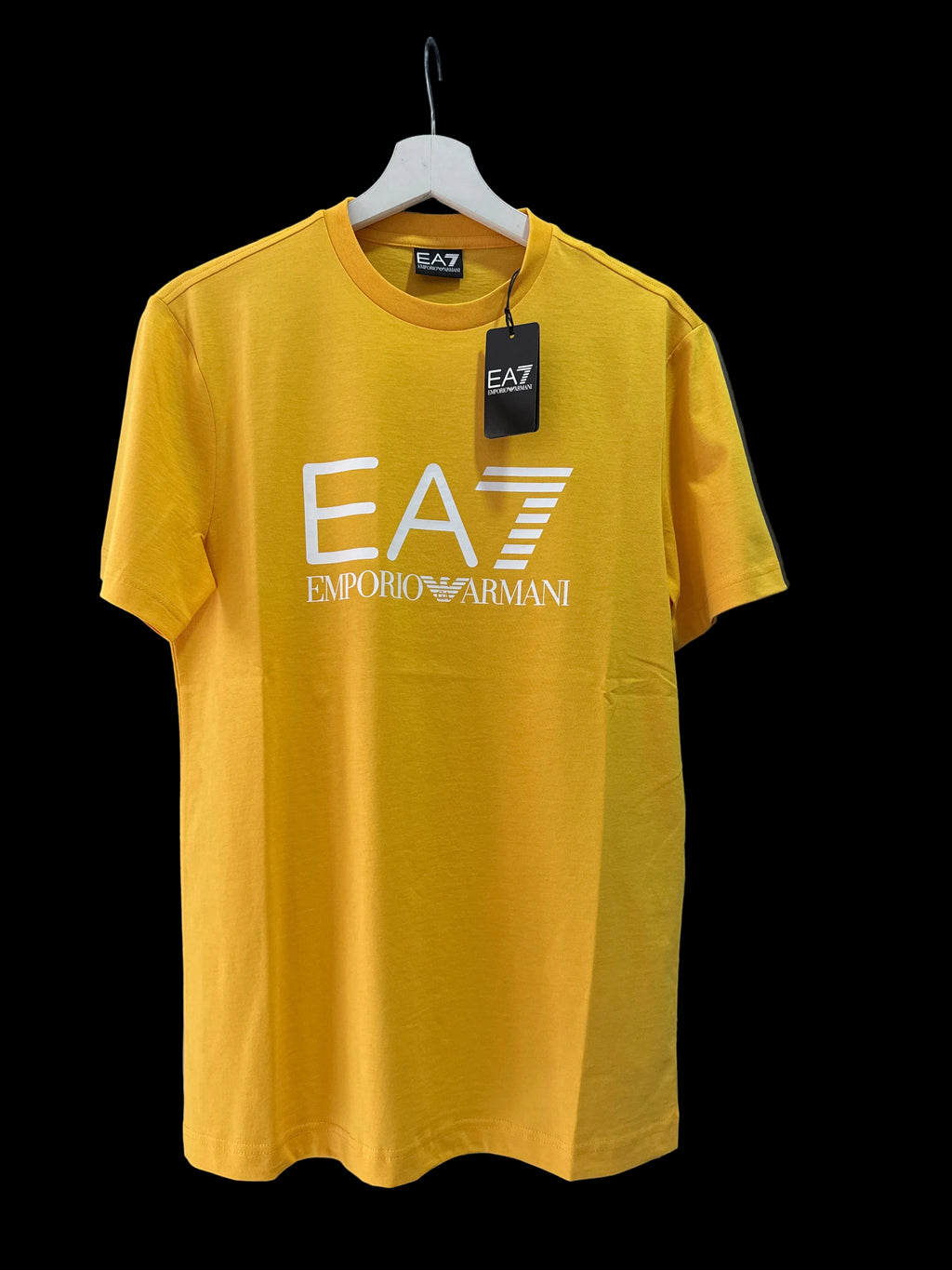T-Shirt EA7 Emporio Armani Uomo Giallo Canarino