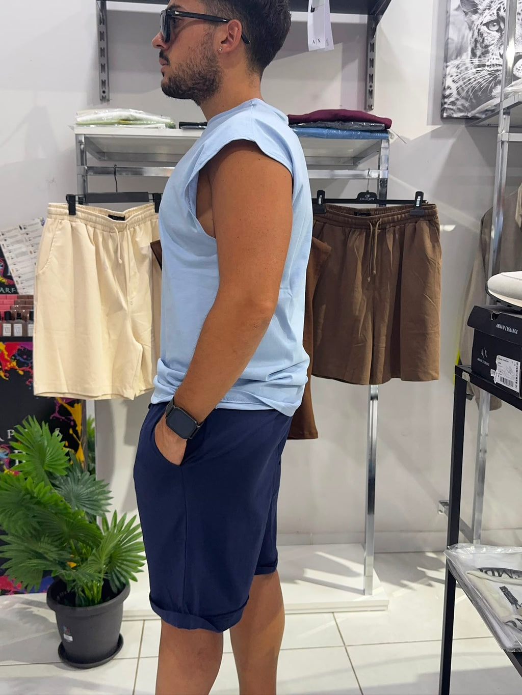 Completo Canotta & Shorts Over — Made in Italy