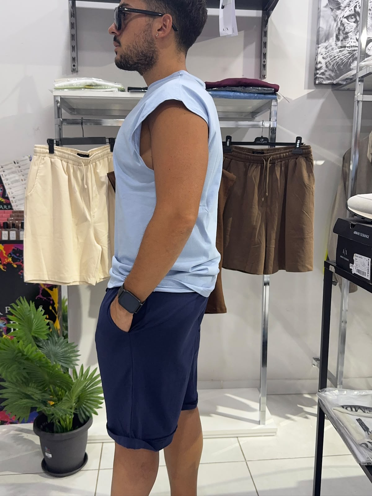 Completo Canotta & Shorts Over — Made in Italy