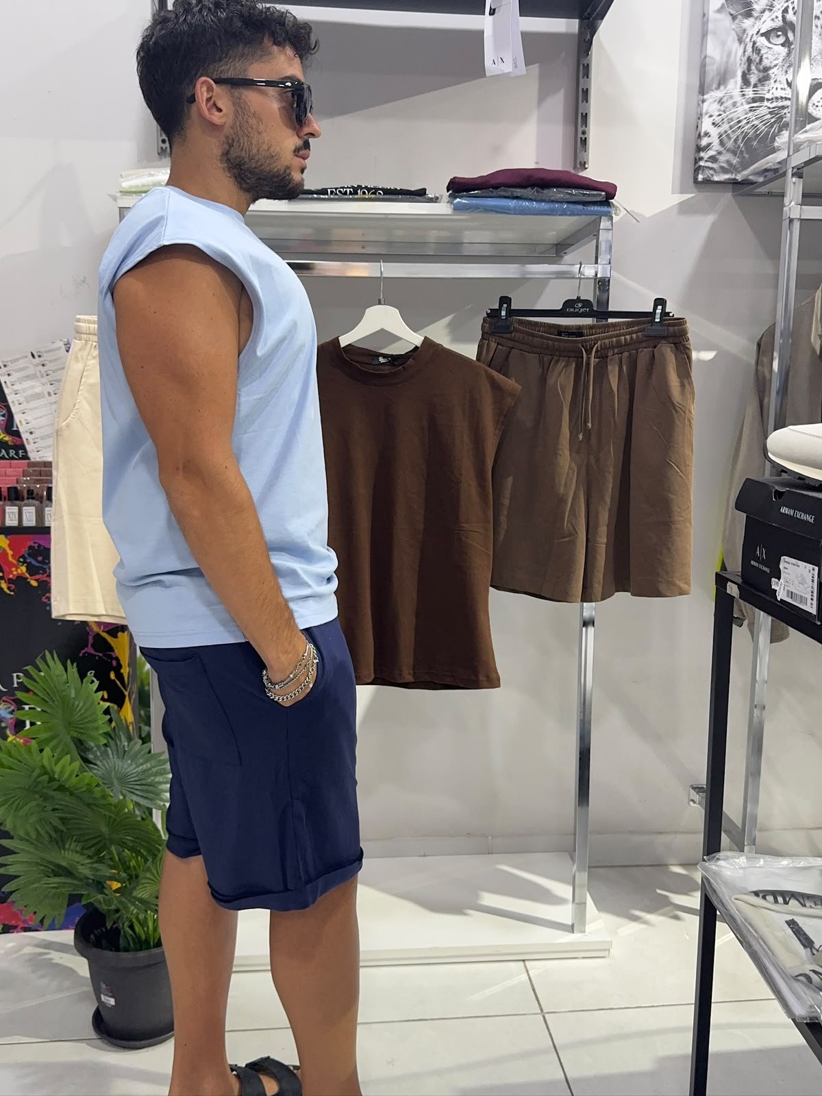 Completo Canotta & Shorts Over — Made in Italy