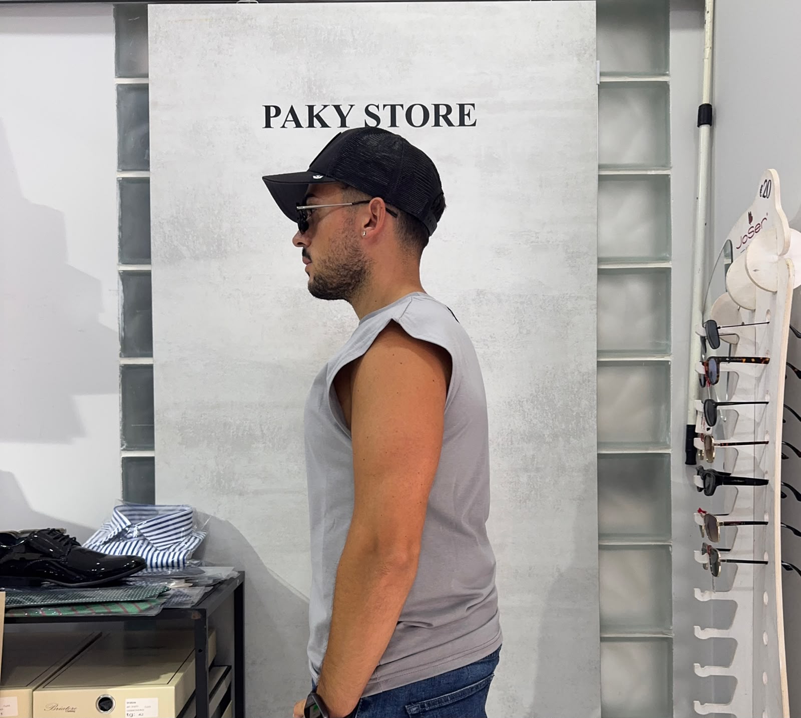 Canotta Uomo Made in Italy – Grigio | Premium Comfort